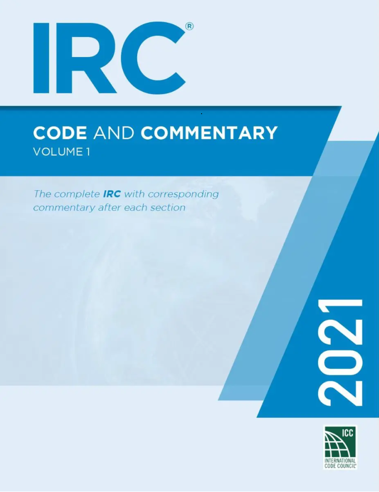 2021 IRC Cover